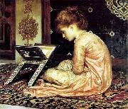 Frederick Leighton Study at a read desk oil painting picture wholesale
